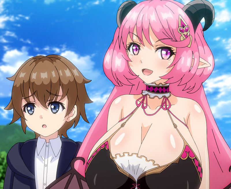 不思議の国のサキュバス 第一話 見た目は美人、喋れば残念？ 食いしん坊淫魔、サキュバスさんの巻【h_386acrn00400】